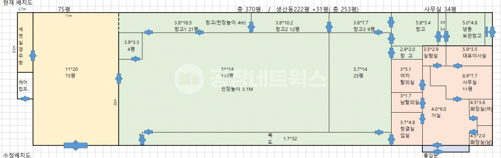 충남 보령시 웅천읍 대창리 충남 보령 식품 공장 다용도 활용가능한 창고 급매매 매매 매물번호 10679 사진 10