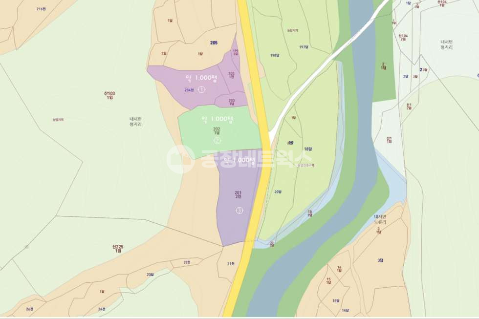 경북 상주시 내서면 평지리 상주 개발부지 공장창고 각종 개발땅 급매매합니다. 매매 매물번호 11614 사진 6