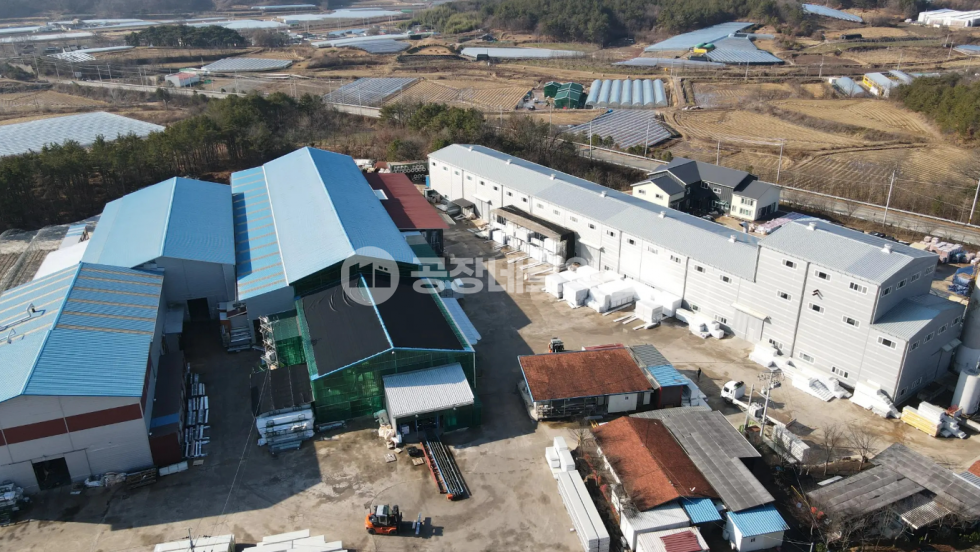 경북 상주시 모서면 지산리 6동 대형공장임대 고전력 야드넓고1,400kW·대형창고·물류창고 가능한 제조공장 월세 매물번호 11807 사진 1